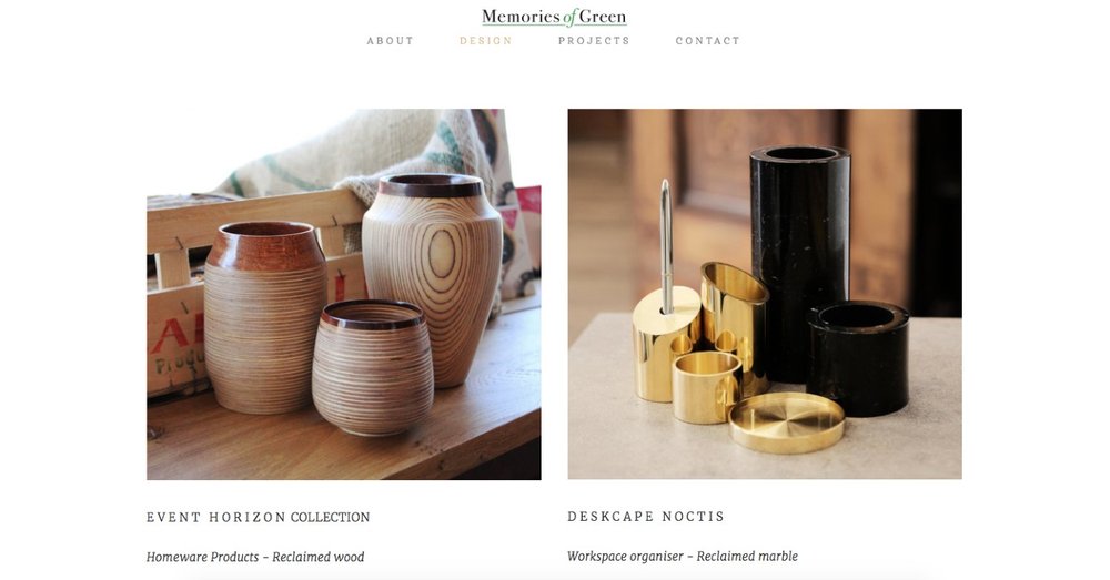 Dawid Tomczuk & Clementine Debin worked closely with the founder of Memories of Green