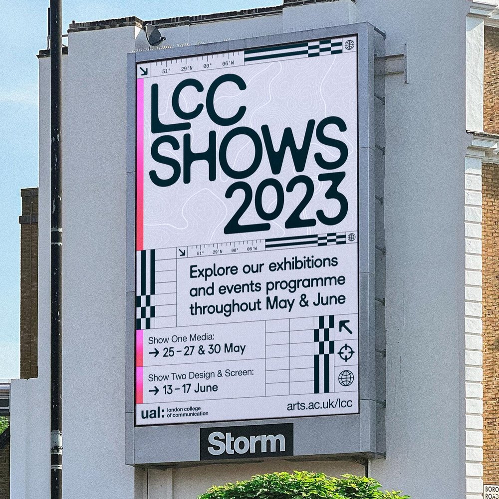 Poster promoting the LCC Shows 2023.
