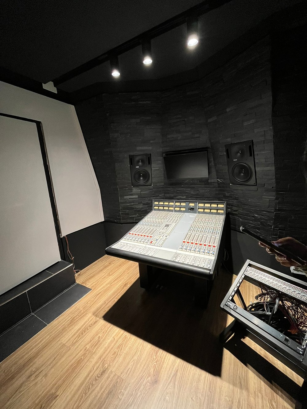 Image of mixing desk and equipment