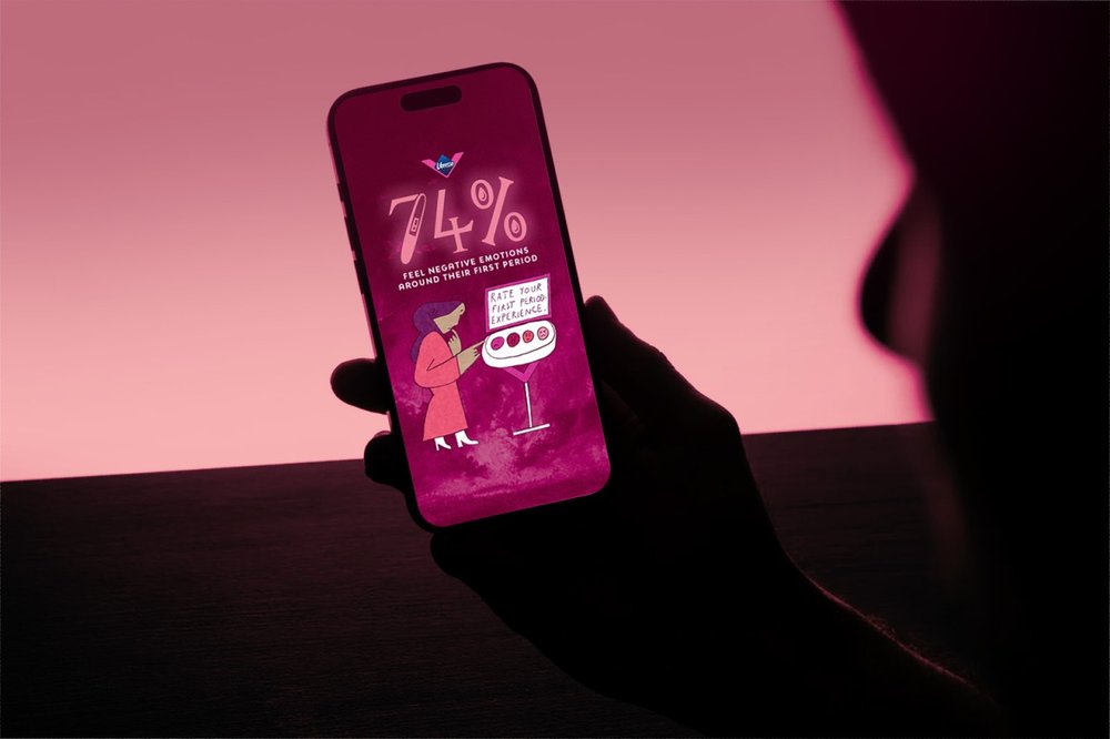A campaign highlighting how little women know about their periods and their bodies through data from a global in-depth survey.