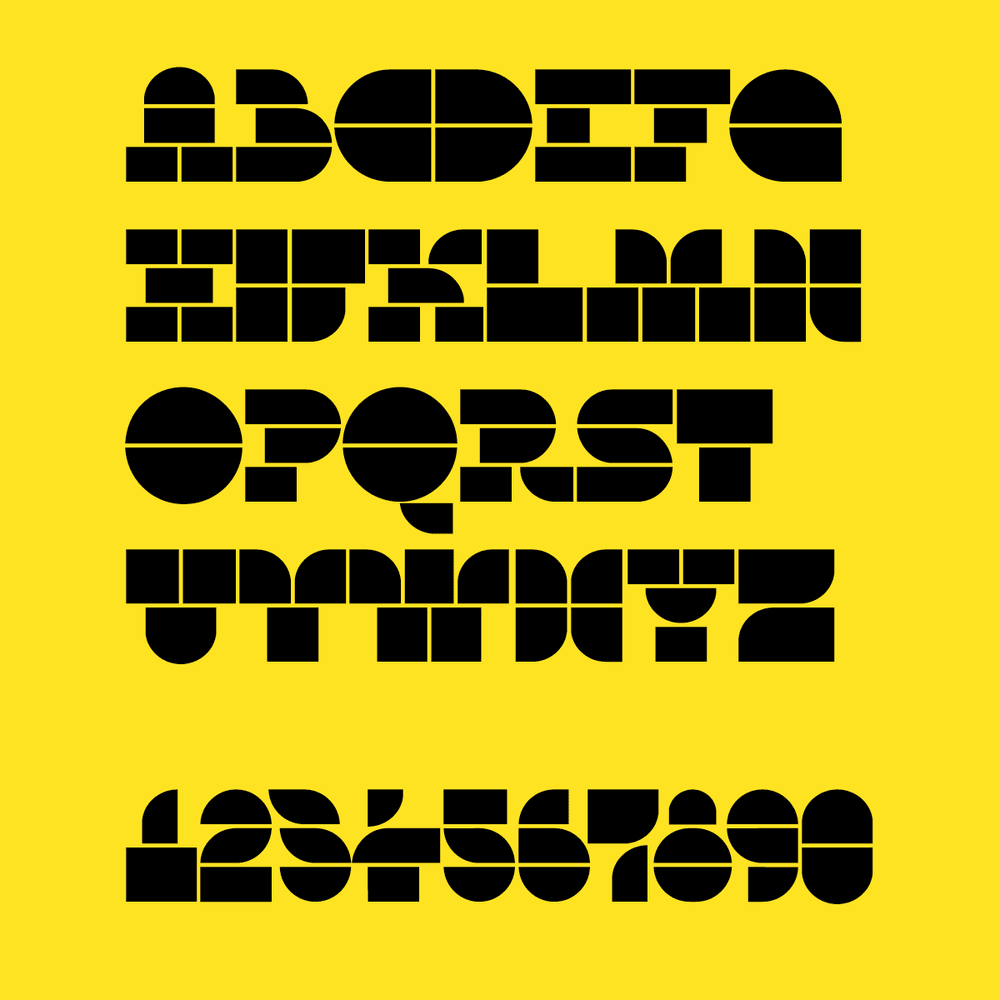 Streco Typeface Sample